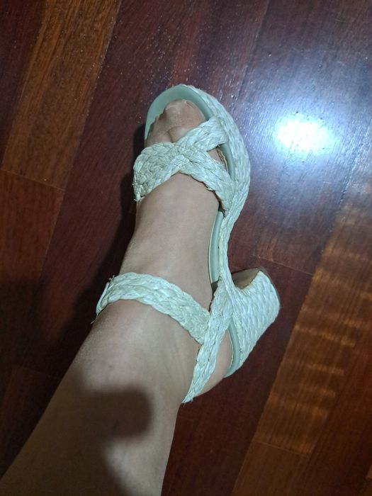 Sandálias muito confortáveis