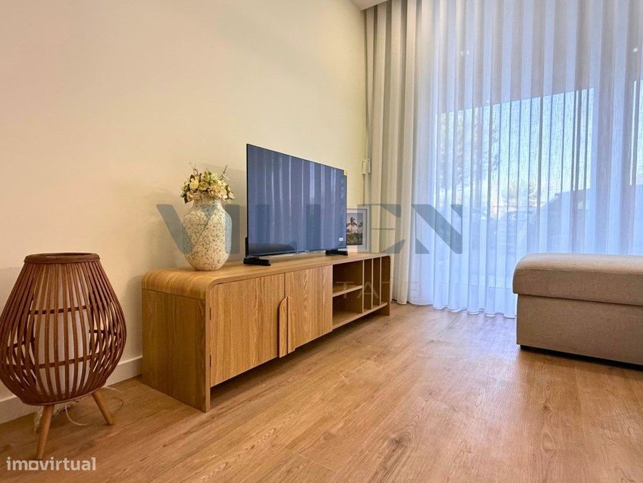 Apartamento T1 mobilado no centro da Trofa