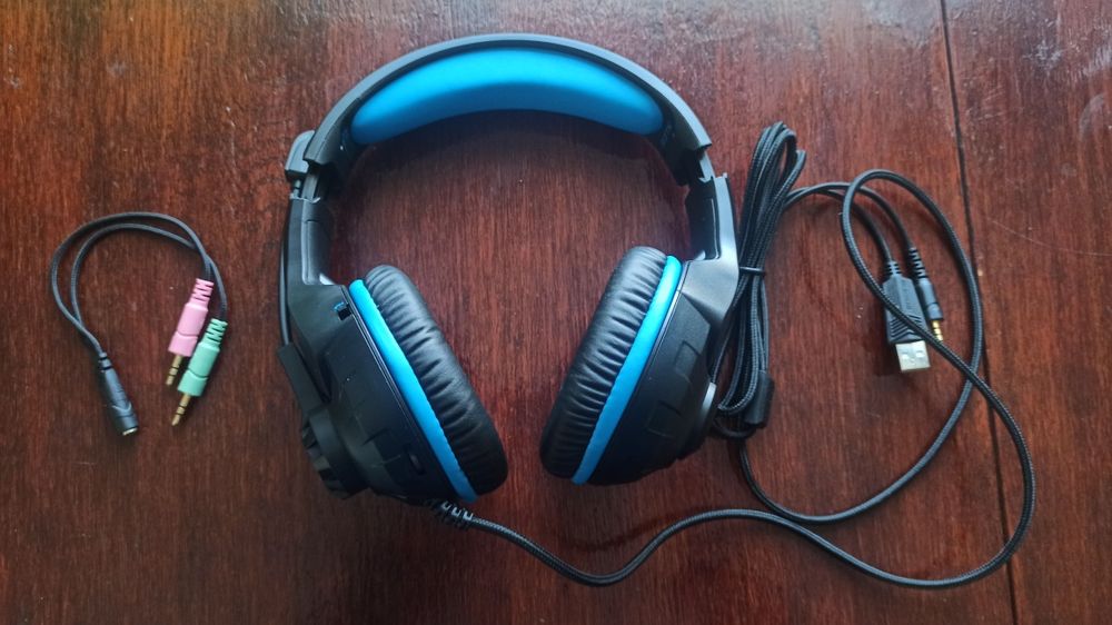 Навушники RZTK HP 100 BLUE