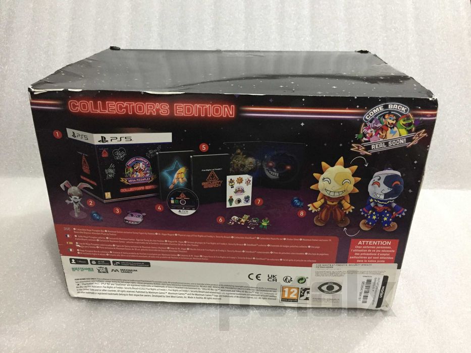 Five Nights at Freddy's Security Breach Collector's Edition ps5