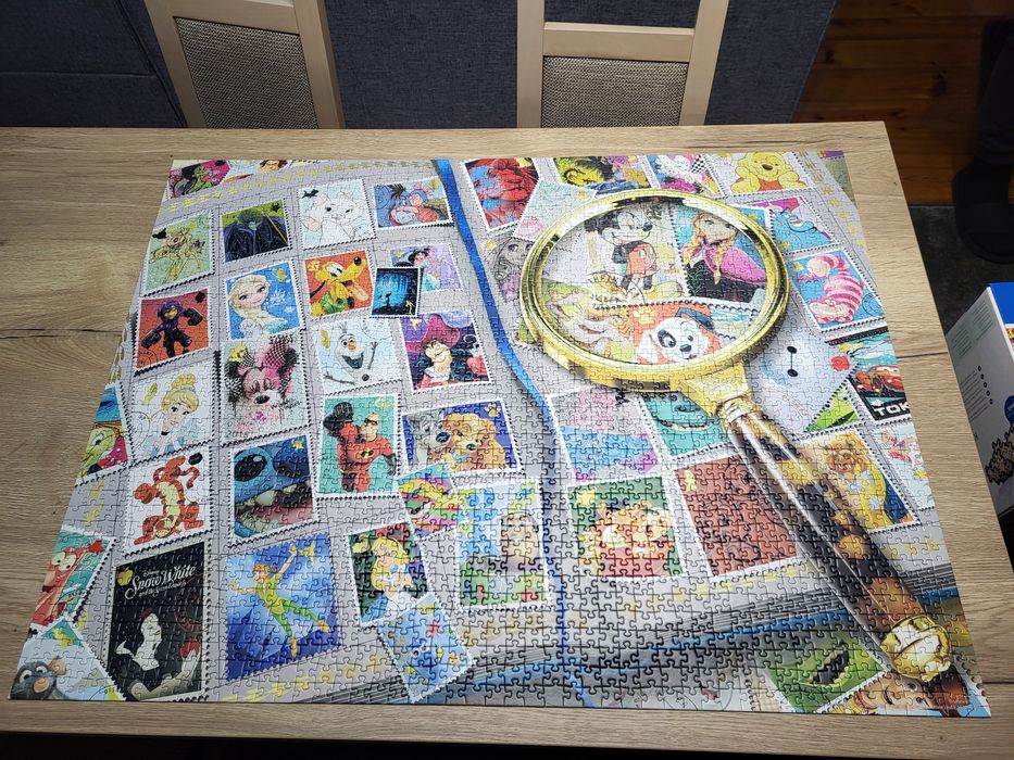 Puzzle Ravensburger 2000 - Disney - My Favorite Stamps (Ulubione znacz