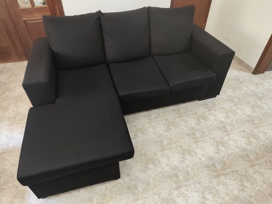 Vendo Sofá L Preto