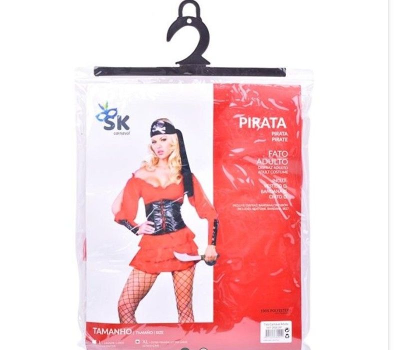 Fato de Pirata Feminino