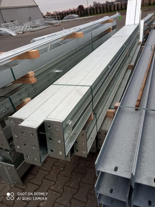 Konstrukcja stalowa hali 12x24 IWOSTAL