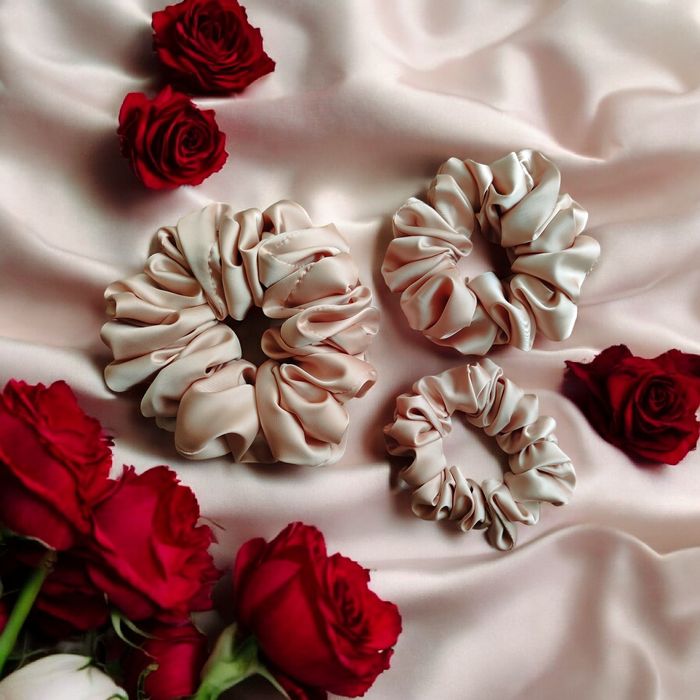 Scrunchie do włosów Maxi Cappuccino