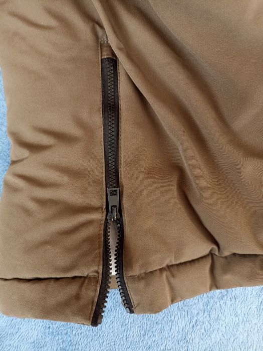 Чоловіча куртка пуховик  колір хакі