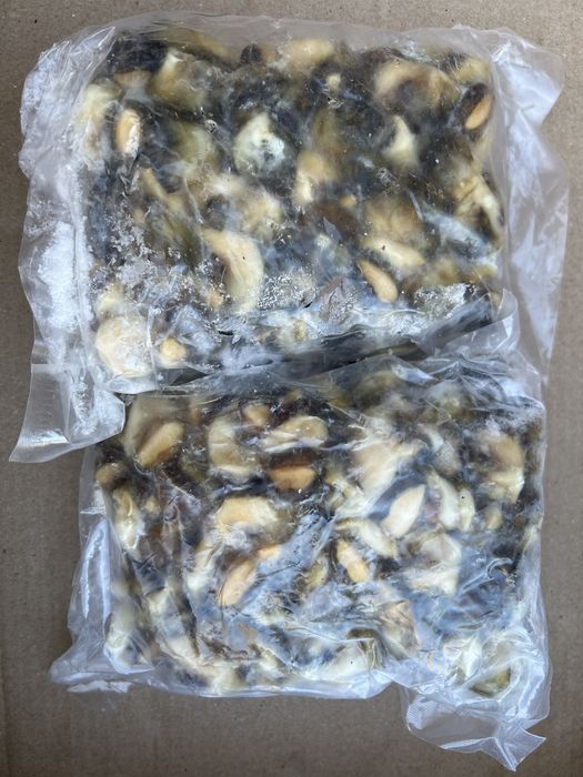 Черноморский рапан, мидия, осьминог, хвосты