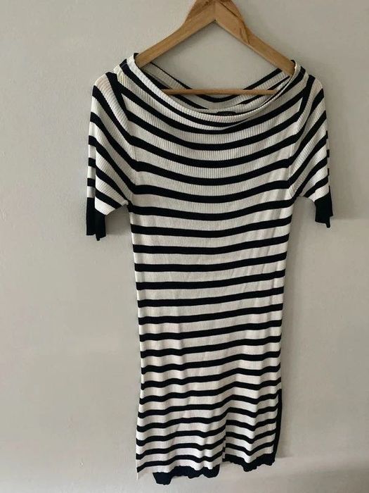 Tunika dzianinowa w paski Solar