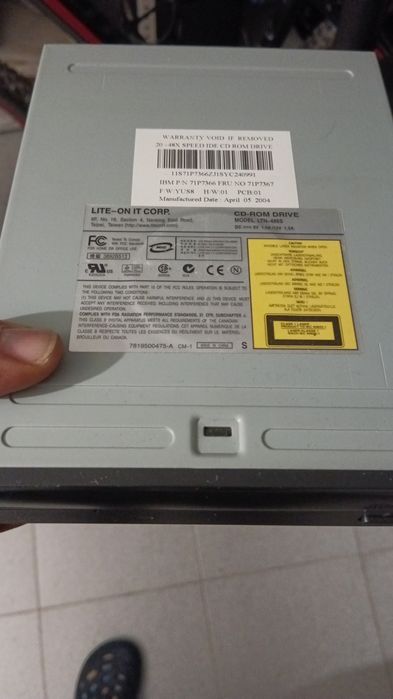 Leitor/gravador de DVD e Leitor de CD423159678234808323