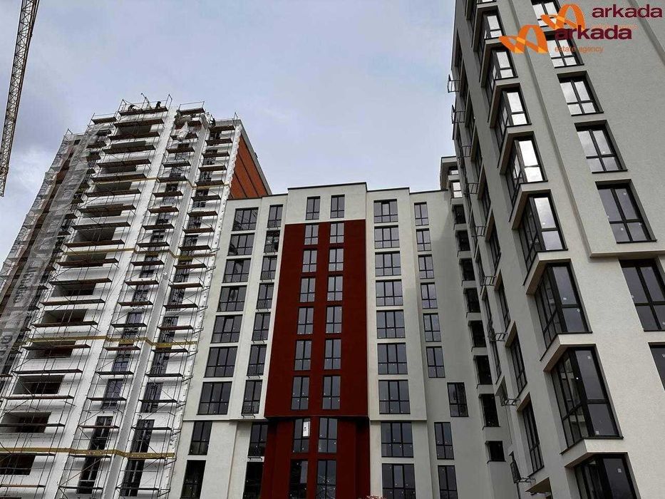 Продаж 1-кімнатна квартира 45.7м2 ! ПРОДАЖ СИРЕЦЬ! ЗДАНА НОВОБУДОВА !