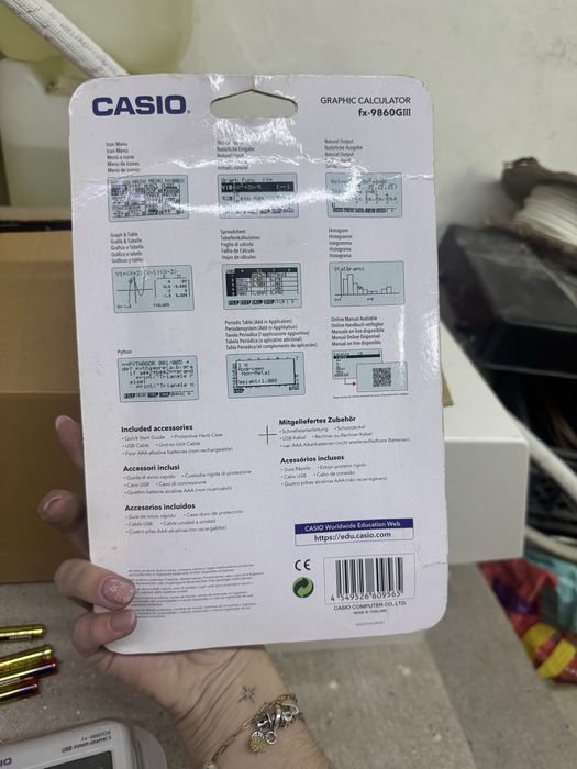 Calculadora gráfica casio