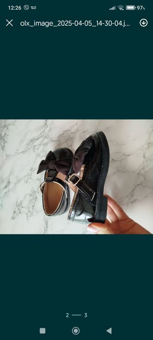 Туфлі на дівчинку