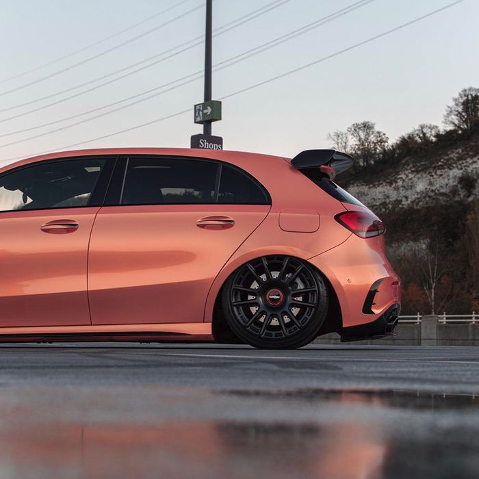 LIP SPOILER AILERON LÂMINA MERCEDES-BENZ CLASSE A W177 A35 A45 AMG nov