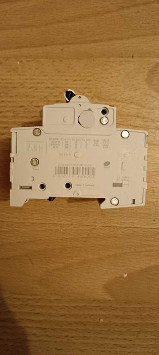 Wyłącznik nadprądowy ABB S203-B16, 3P char. B 16A, 6kA AC OKAZJA!