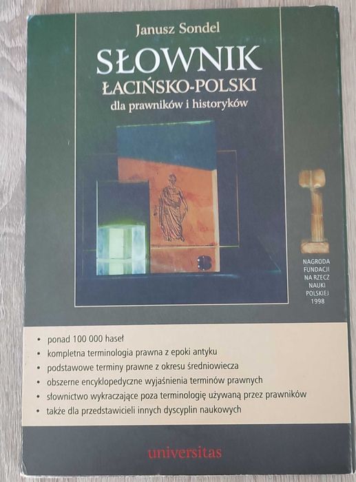 Słownik łacińsko polski dla prawników i historyków (CD)