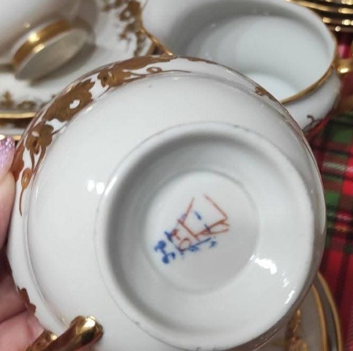 Тонкостінний сервіз "Б-55"(Золота нива) Клеймо 60років