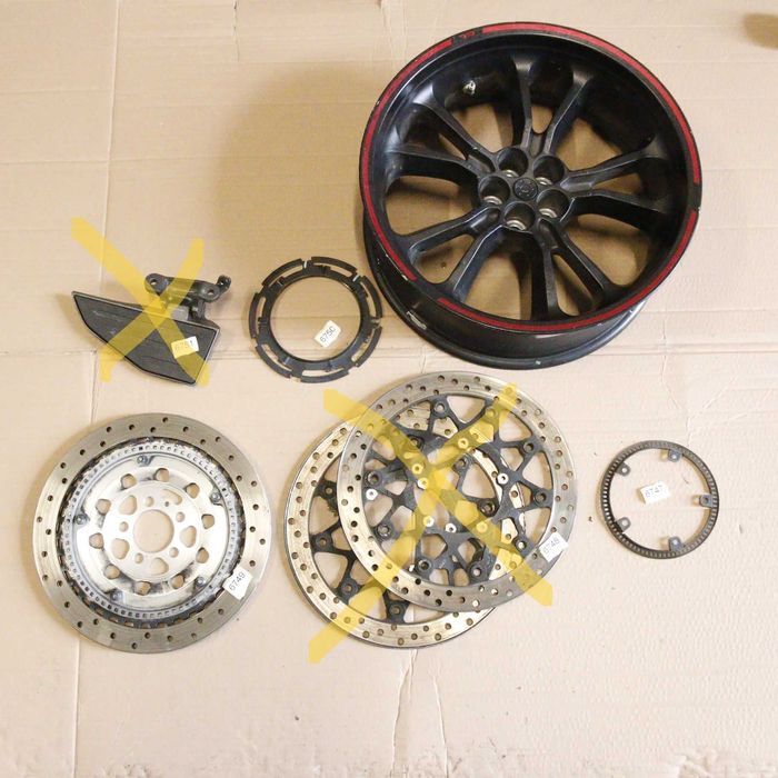 Honda Goldwing 2018+ 2020 felga tył, tarcza tył GL1800