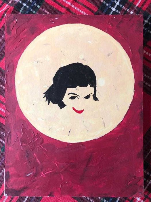 8 pinturas / quadros de filmes