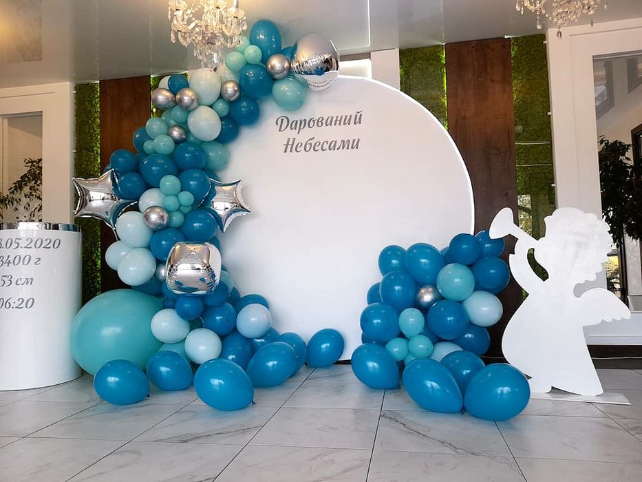 Фотозона на день народження, хрестини