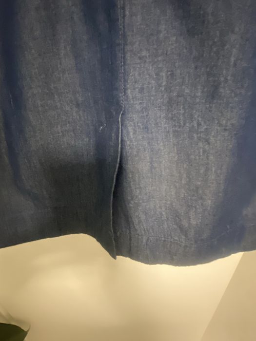 Sukienka granatowa-dzinsowa