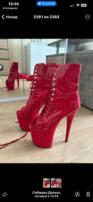 Продам кожанные ботинки- стрипы.