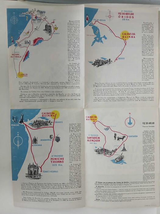 Caldas da rainha planta da cidade edições ROTEP