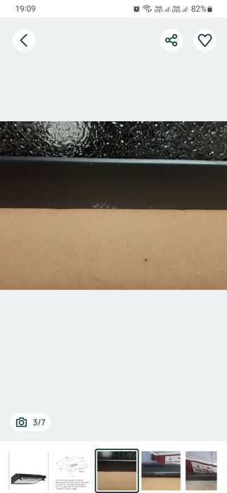 Витяжка плоска Pyramida WH 10-50 BLACK