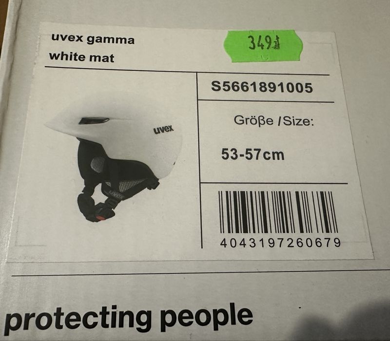 Kask narciarski dziecięcy  53-57 UVEX +gogle