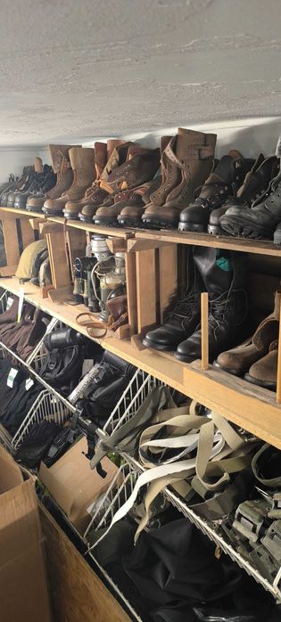 Stock vintage militar