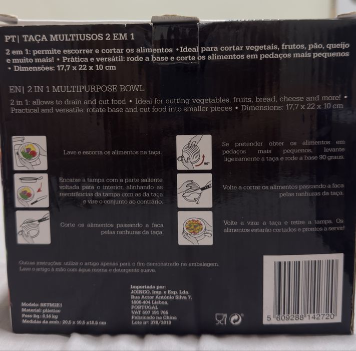 SMUKEE KITCHEN 2-in-1 Multi-Use Bowl435807956355010561