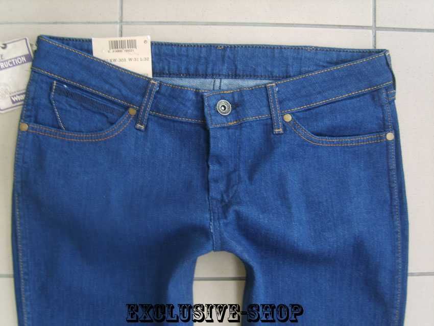 Wrangler Megan spodnie damskie jeansy W28 L34 pas 78 cm