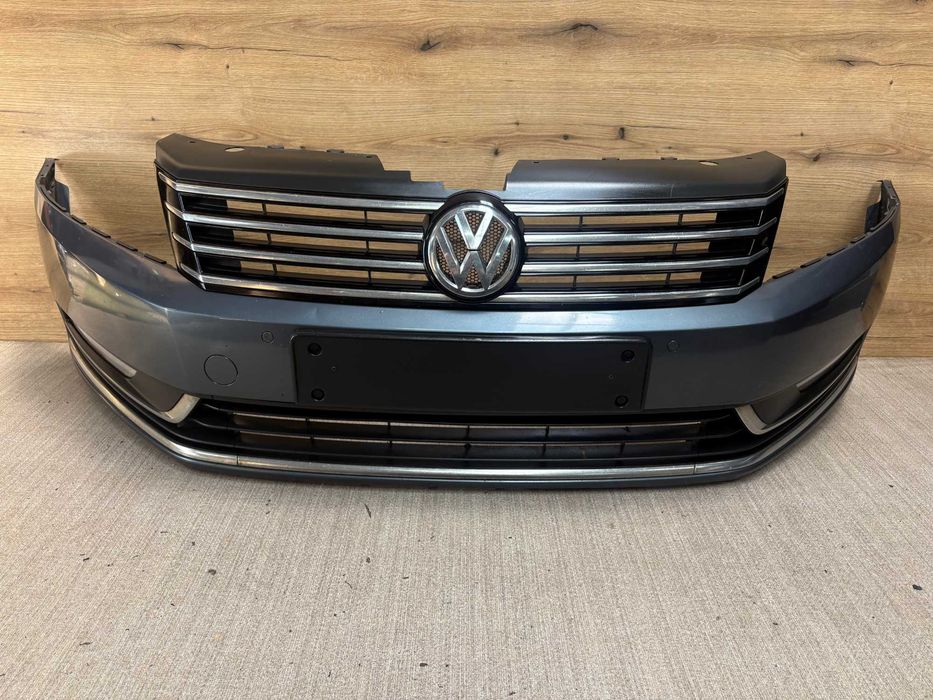 Zderzak przedni volkswagen passat b7 kolor lk7x 4xpdc