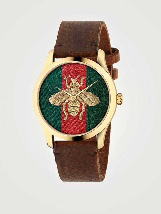 Gucci Watch G-Timeless Bee Motif
