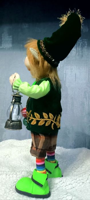 Новорічний Лялька (Ельф) Ручної роботи