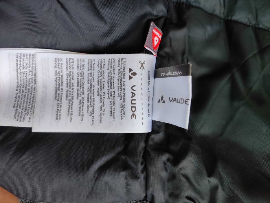 Чоловіча зимова куртка Vaude Limford Jacket IV з мембраною / Primaloft