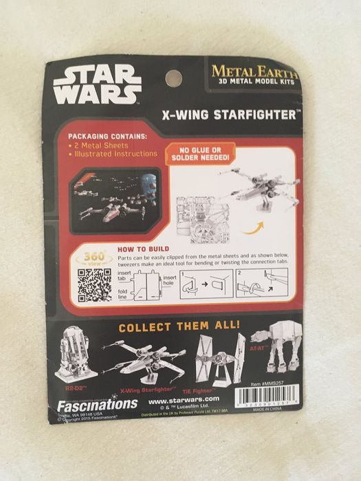 Звездные войны  star wars 3D metal earth