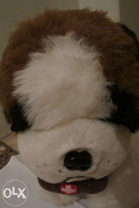 Peluche cão São Bernardo