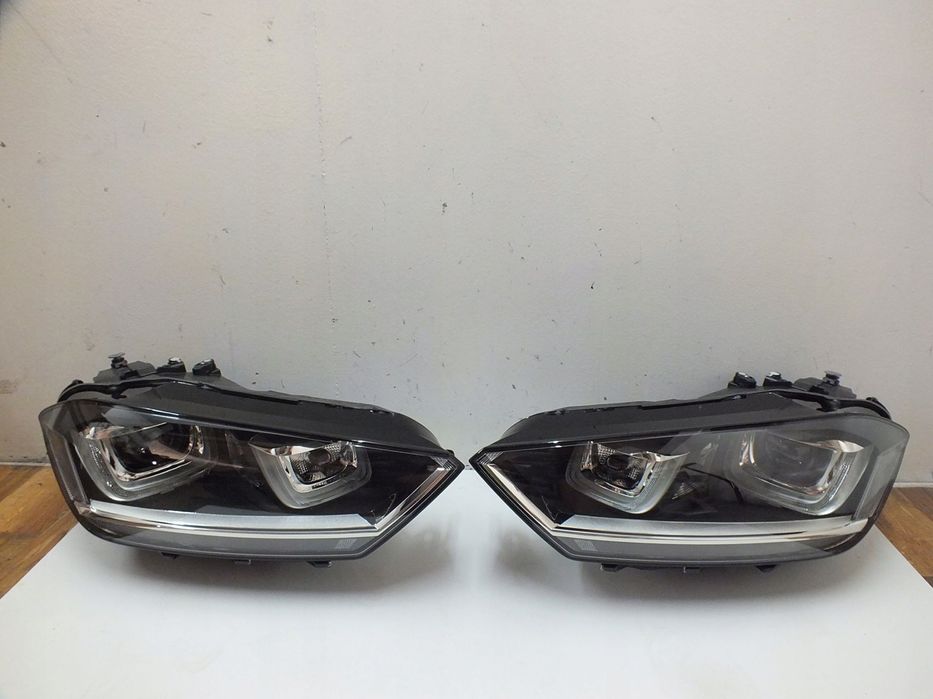 vw golf vii 7 sportsvan lampa przód nowe 518941753