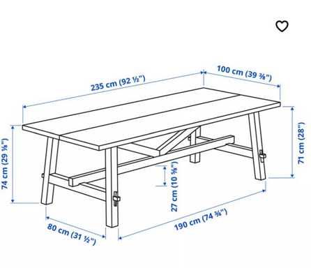 Mesa de Refeição com 6 cadeiras - IKEA