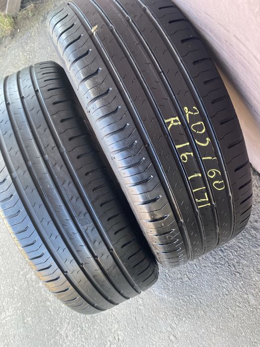 205/60/16 Continental літо 2 шт