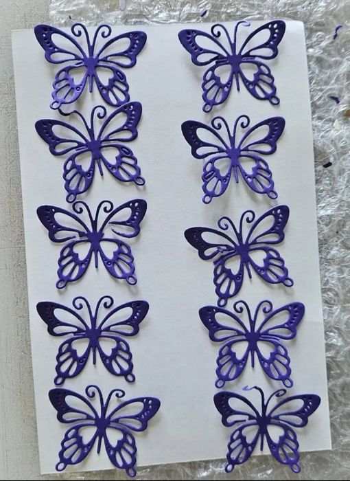 Motyl motyle motylki wykrojnik wykrojniki scrapbooking Big Sizzix