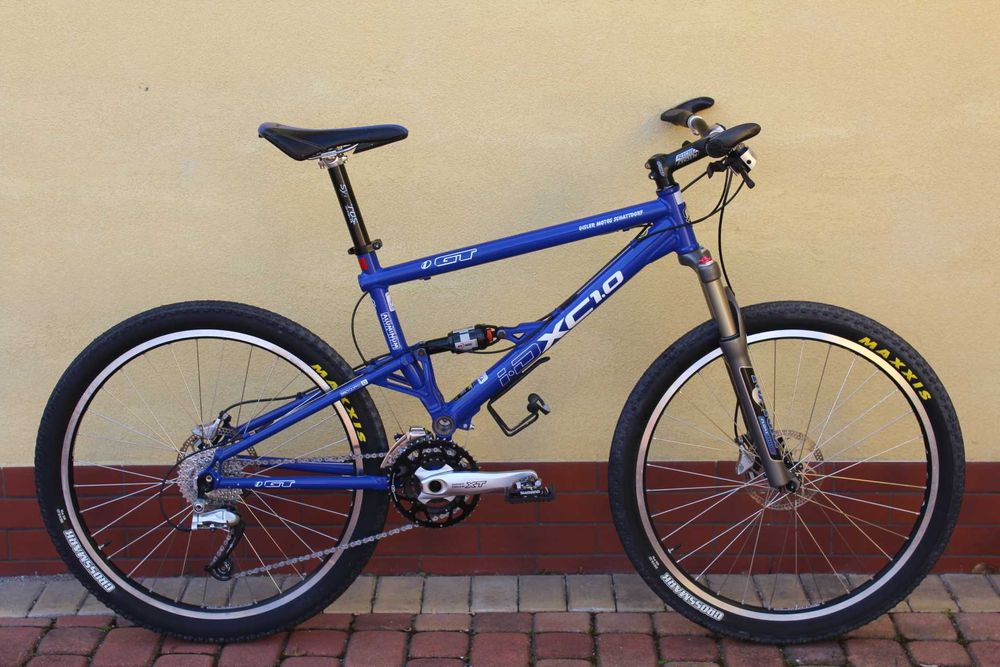 Rower MTB GT XC 1.0, FOX Float + DT Swiss SSD, full Deore XT, roz 18'', stan BDB !!!