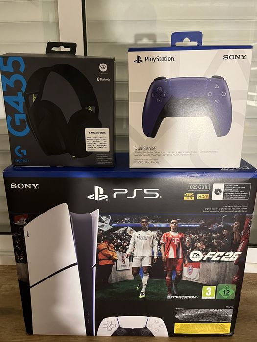 Vendo PS5 com 2 comandos e auscultadores