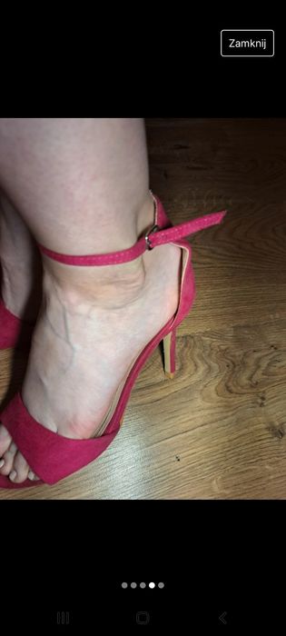 Sandaly szpilka 37