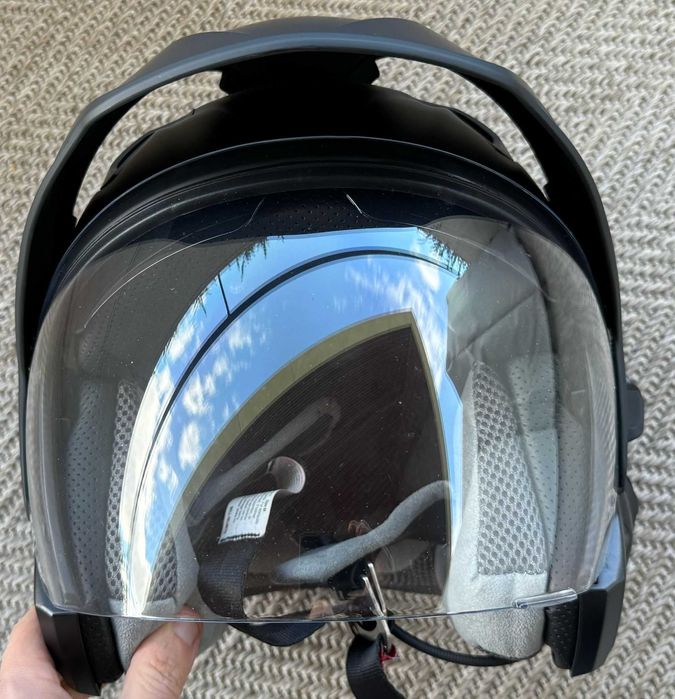 Capacete BELL MAG-9 Preto MATE + SENA Intercomunicador