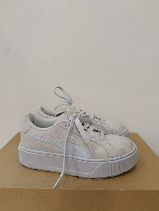 Damskie buty puma na wysokiej podeszwie rozmiar 36