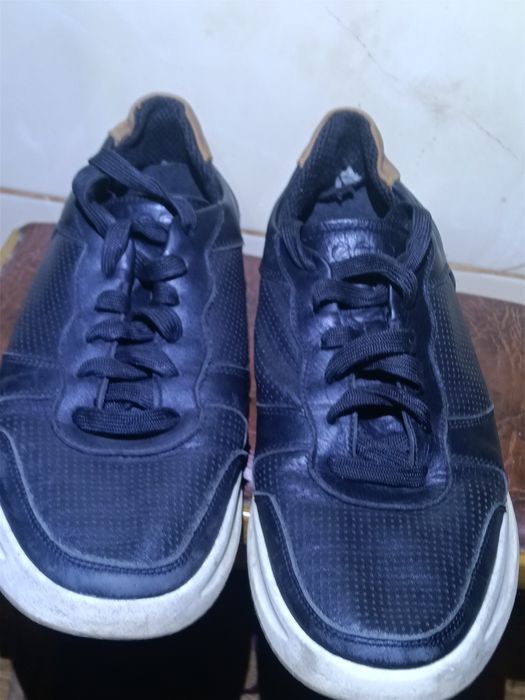 ECCO туфли кожаные спортивные