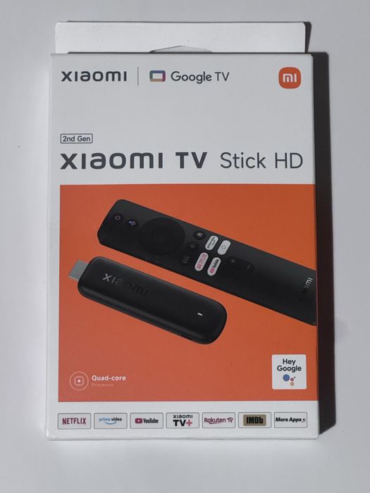 Xiaomi TV Stick HD 2. generacji – nowy, fabrycznie zapakowany