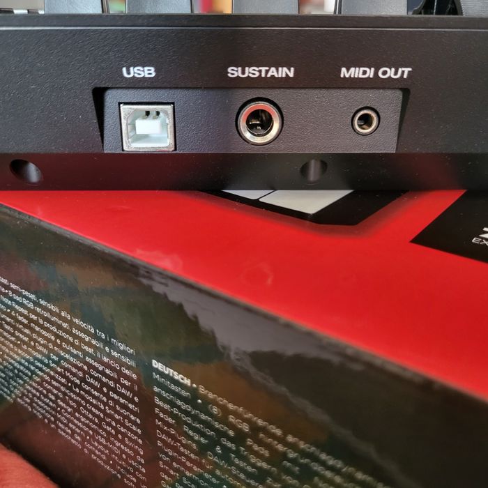 M-audio oxygen pro mini 32 teclas (teclado midi)