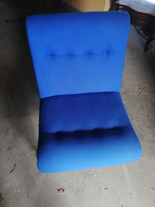 Sofá Azul de Escritório